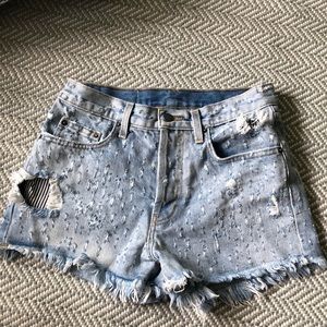 Carmar High-wasted Jean Short